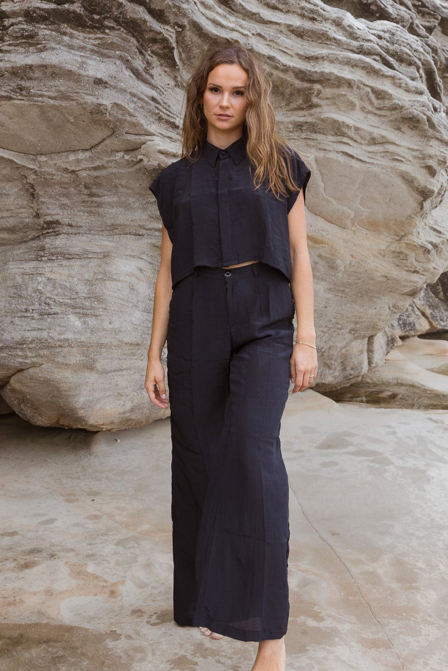MEDICIS Shirt Silk BLACK