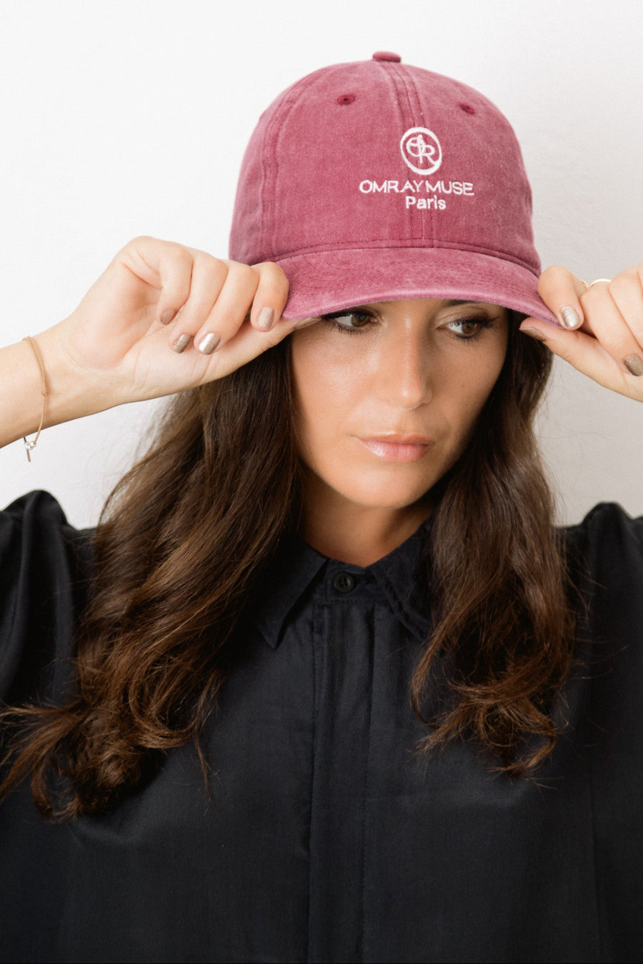 OMRAYMUSE Vintage Cap Burgundy