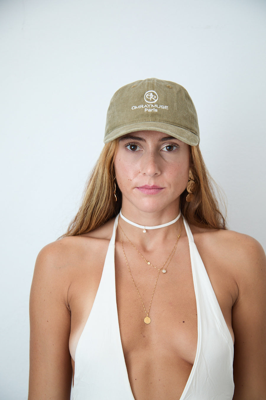 OMRAY MUSE Vintage Cap dark beige