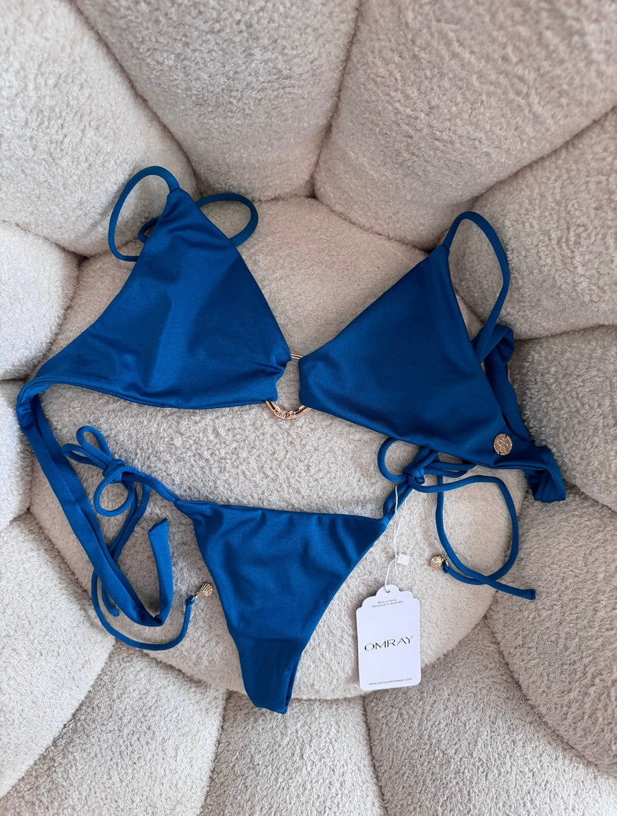 RACHEL Bikini Top BLUE FONDALE