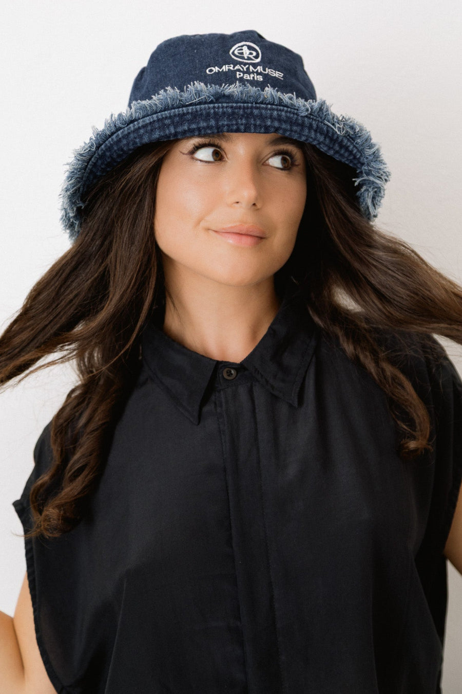 OMRAY Bucket Hat Washed Indigo