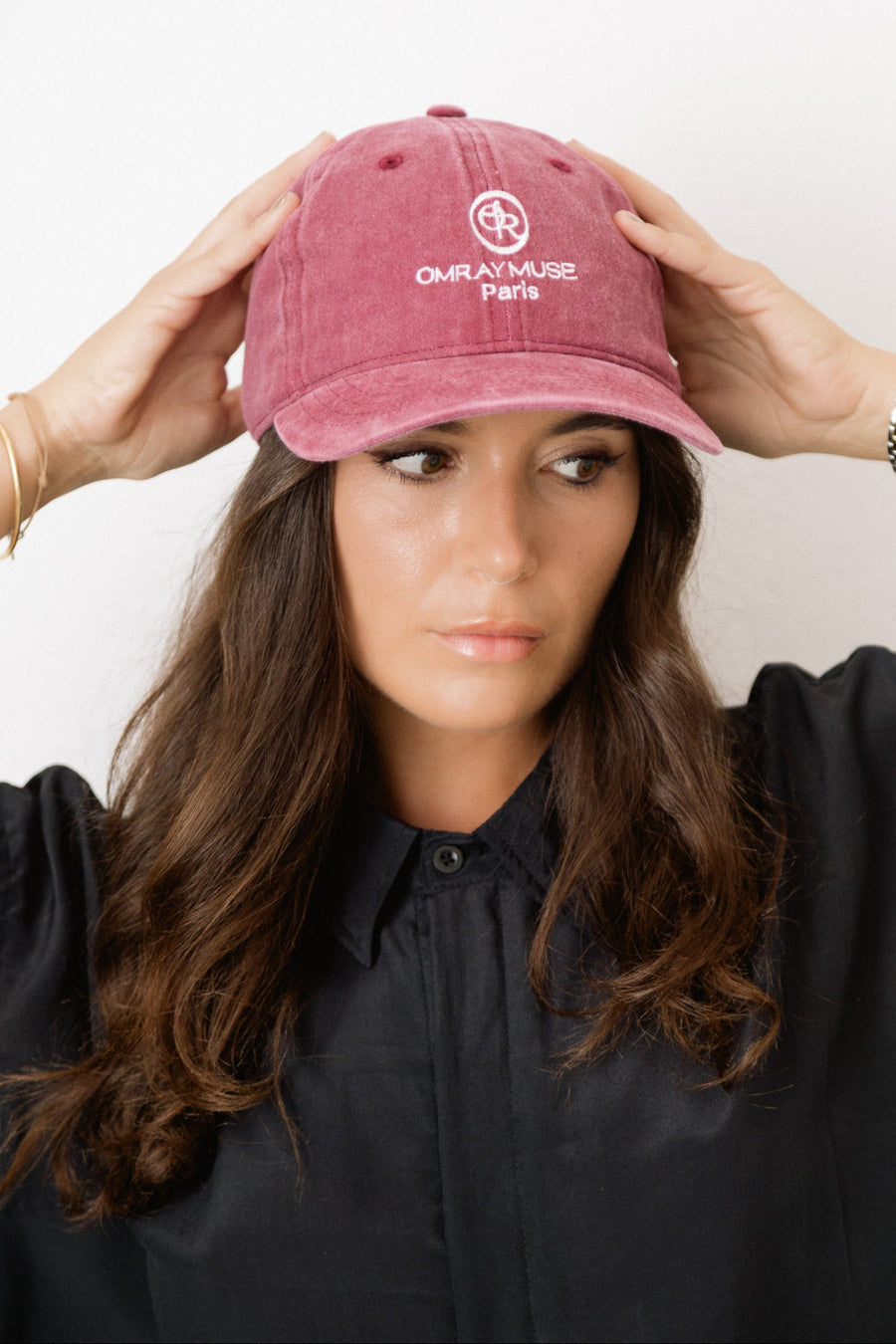 OMRAYMUSE Vintage Cap Burgundy