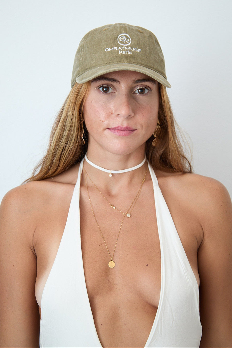 OMRAY MUSE Vintage Cap dark beige