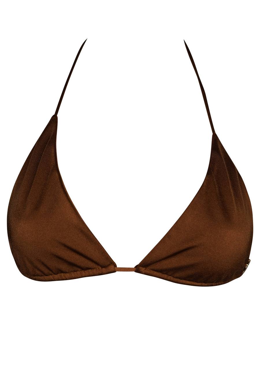 ISABELLE TRIANGLE Bikini Top RUM