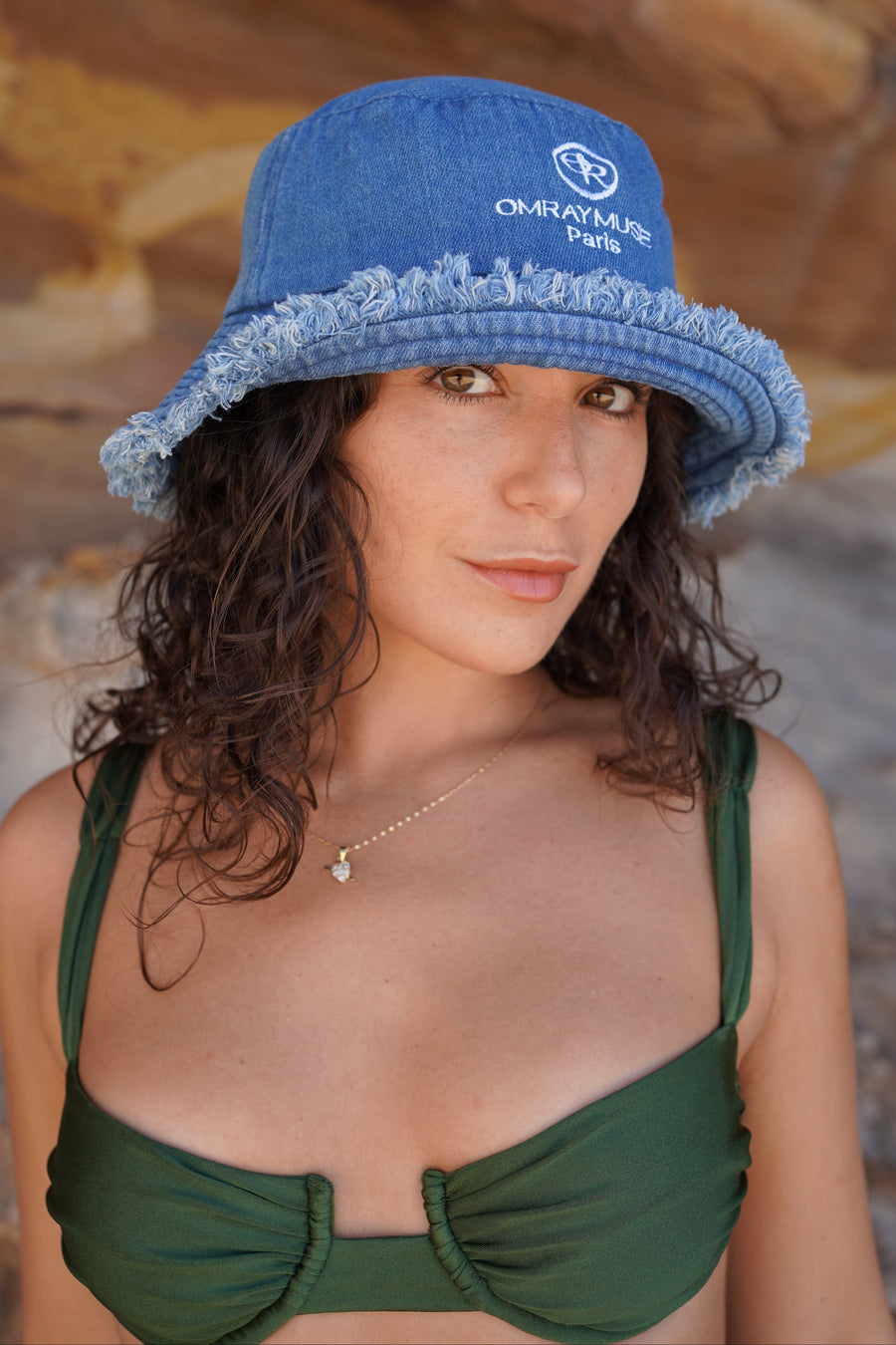 OMRAY Bucket Hat Denim Blue