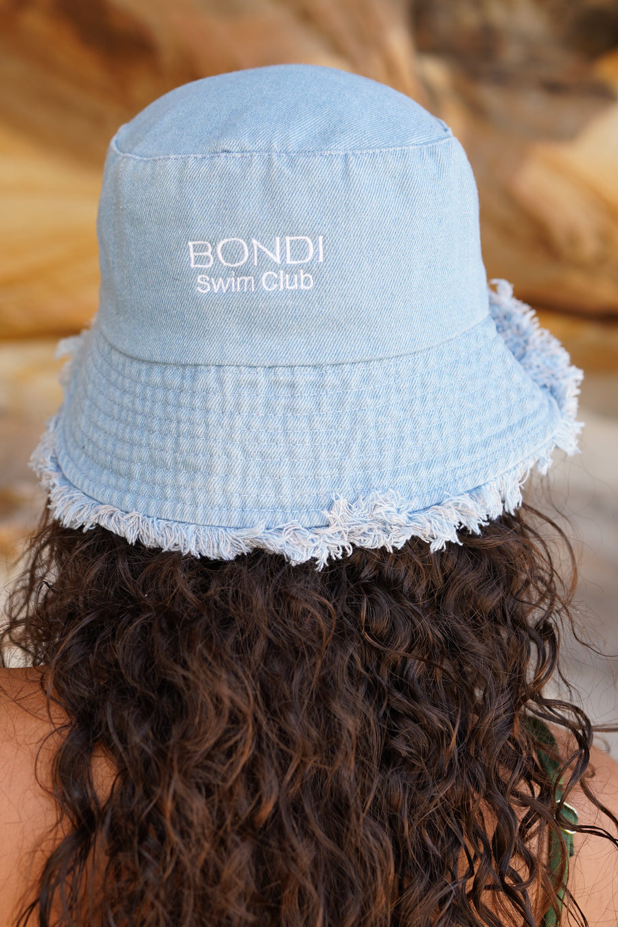 OMRAY Bucket Hat Light Denim Blue