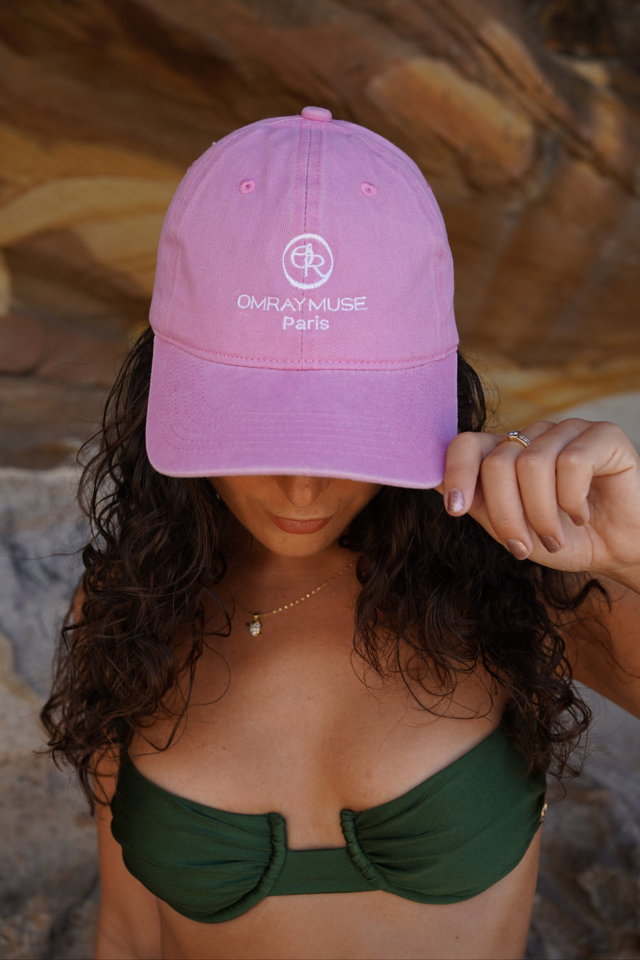 OMRAY MUSE Vintage Cap Pink