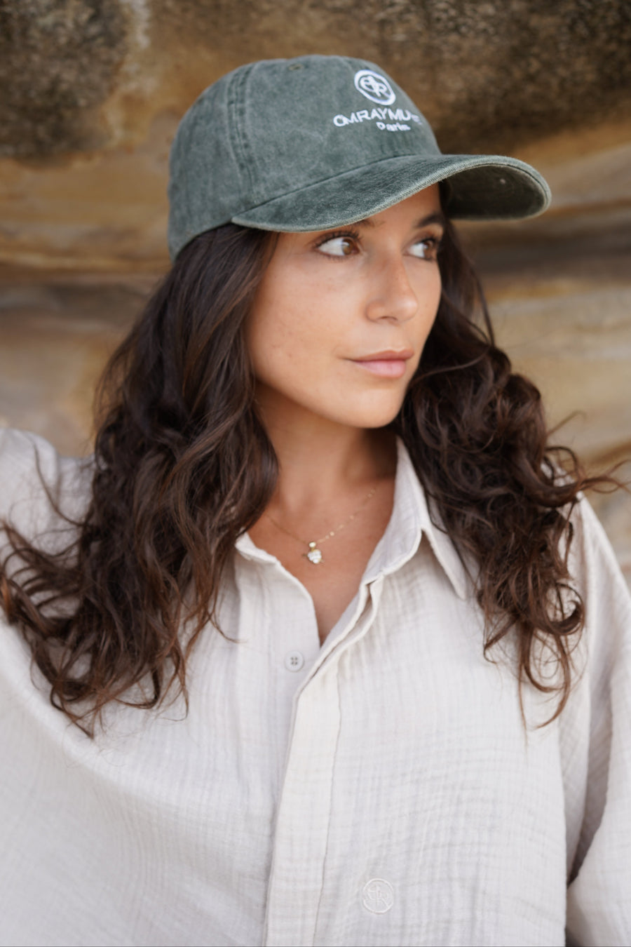 OMRAY MUSE Vintage Cap KHAKI