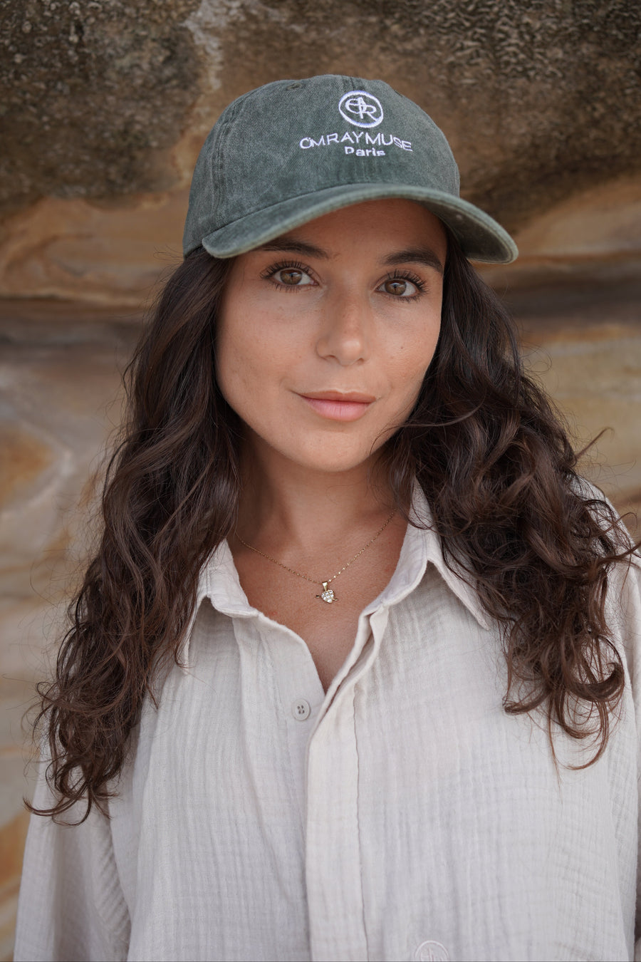 OMRAY MUSE Vintage Cap KHAKI