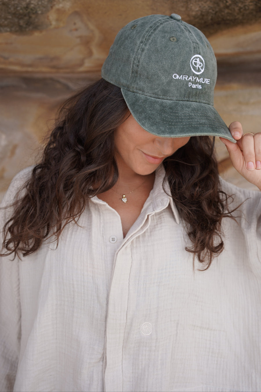 OMRAY MUSE Vintage Cap KHAKI
