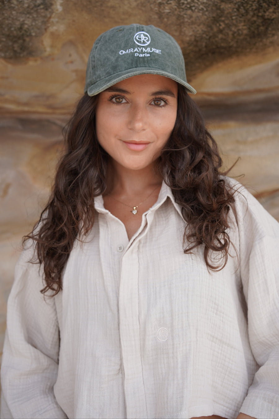 OMRAY MUSE Vintage Cap KHAKI