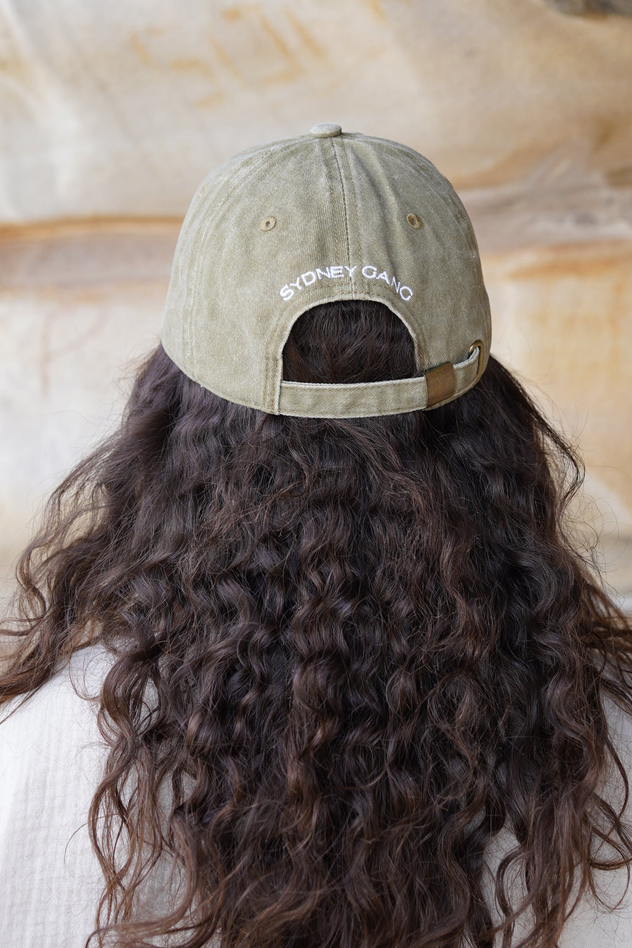 OMRAY MUSE Vintage Cap dark beige