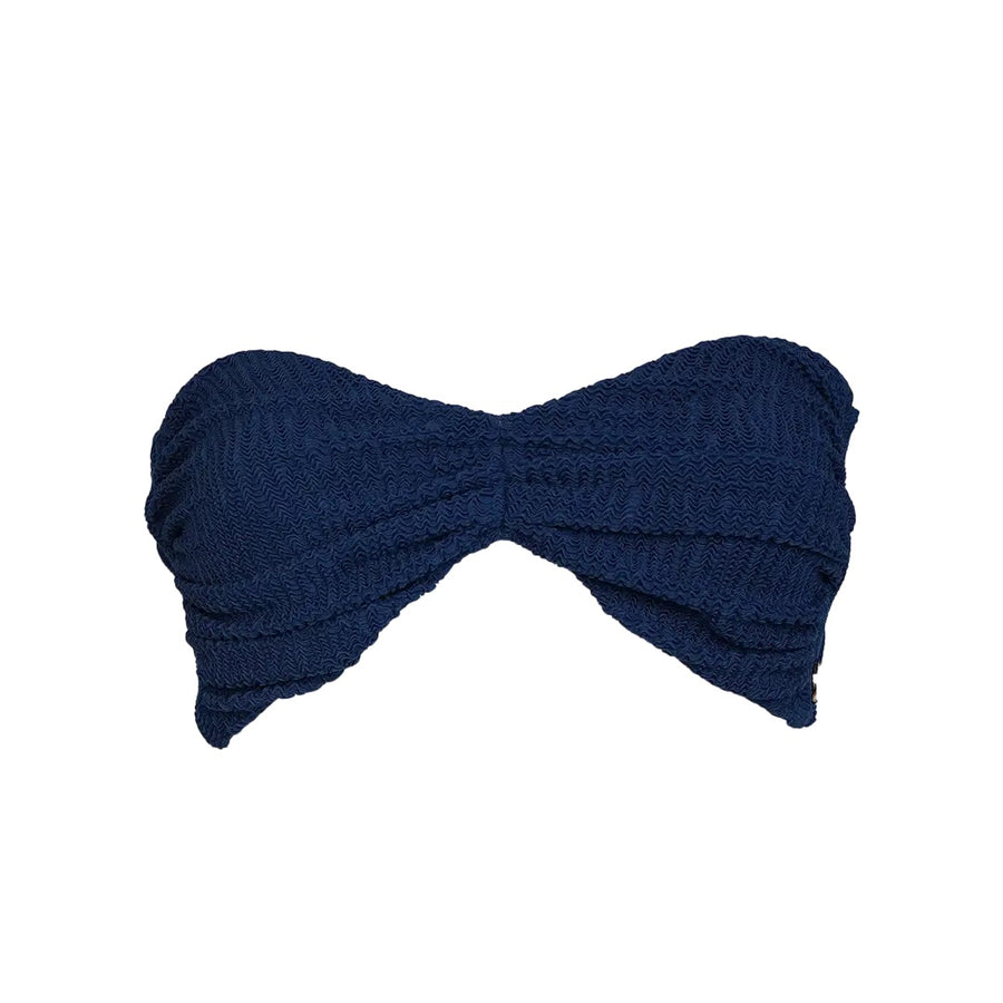 ORSOLA NAVY BANDEAU Bikini Top